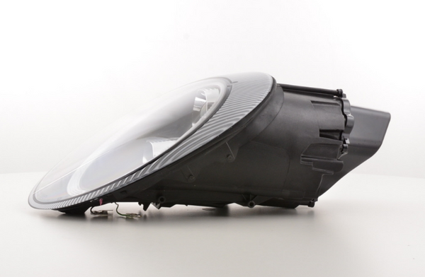 FK Porsche 911 Typ 997 04-08 LHD LED DRL Projector Halogen Headlight Set Pair - LJ Automotive