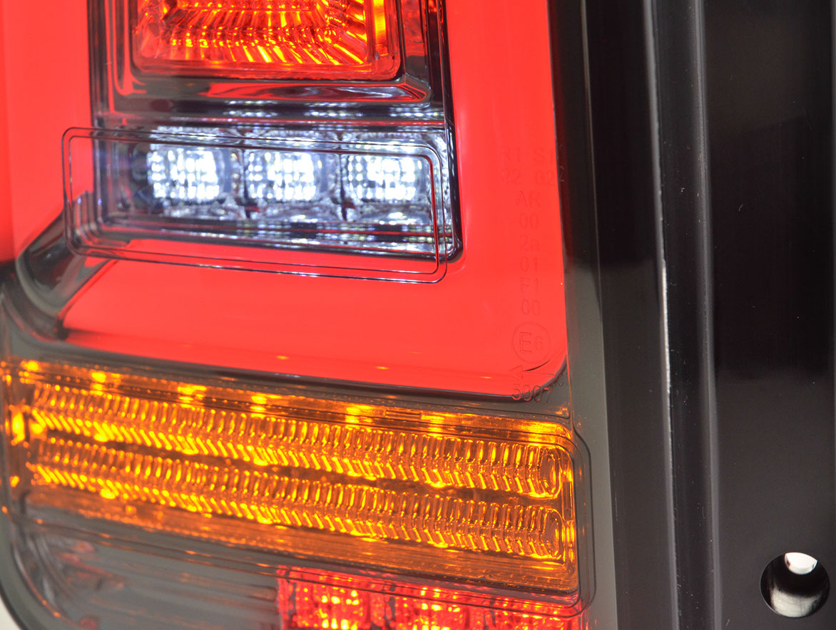 FK Automotive Pair LED Rear Lights Lightbar Sequential VW Bus Transporter T6 15+ - LJ Automotive