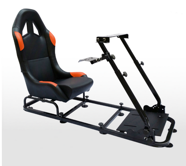 Driving Game Chair Sim Racing Seat & Frame Xbox Playstation PC Gaming Wheel Rig